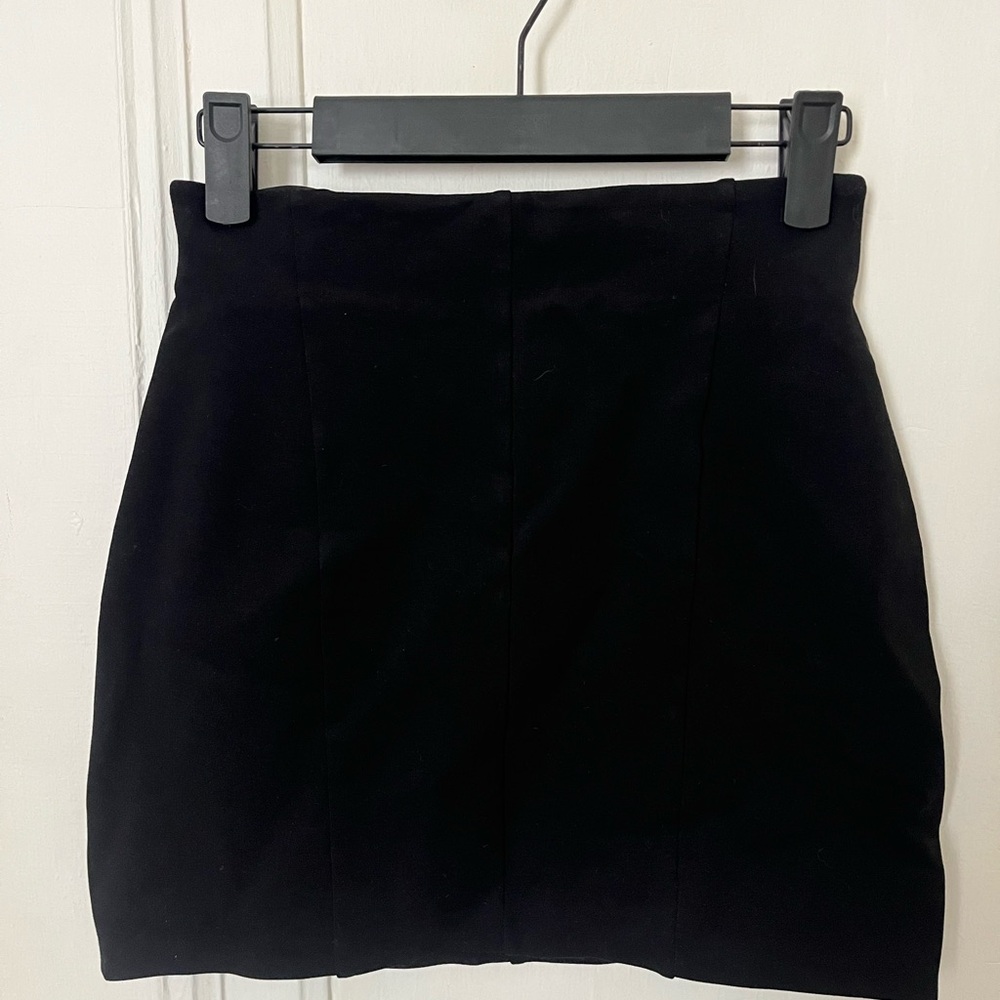 Karl Lagerfeld Black Mini Skirt